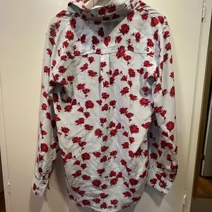 100% silk shirt, size M